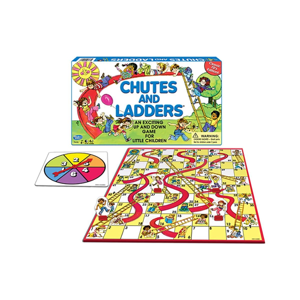 Chutes and Ladders Classic 70s Edition - Unique Toy Shop